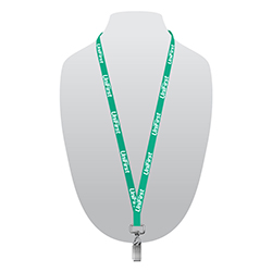 3/8" LANYARD WITH BULLDOG CLIP