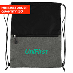Bulk Buy - Recycled Graphite Drawstring Bag
